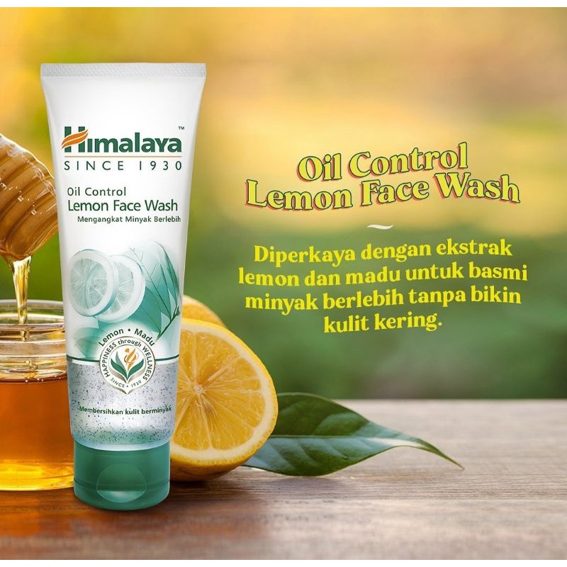 ☀️cahaya acc☀️himalaya lemon face wash 50ml