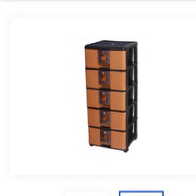 Lemari napoli dorong