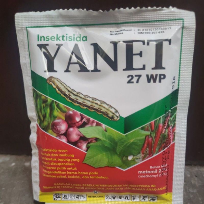 Jual Insektisida Yanet Wp Gram Ba Metomil Shopee Indonesia