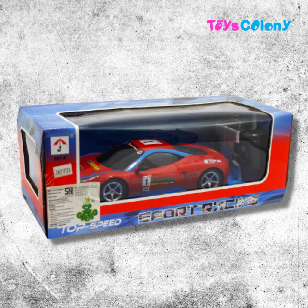 MAINAN ANAK MOBIL REMOTE CONTROL SPORT RACING 1:24/CAR RC 767-F23