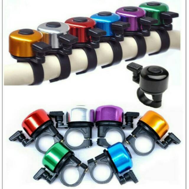 Bel sepeda bulat lonceng ting import