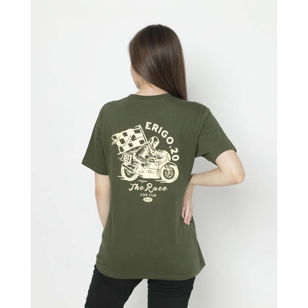 

Erigo T-Shirt Race For Fun Olive