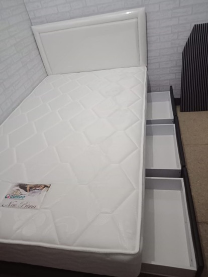 Bed Set Guhdo 160 X 200 New Prima Hb Prospine Style Full Set