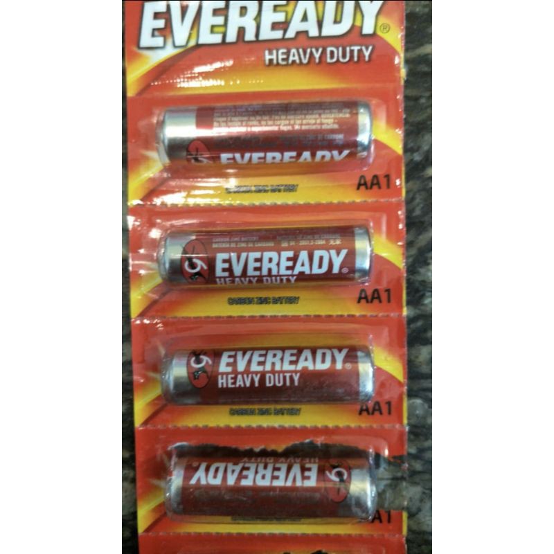 Batterai Eveready AA/A2 - Batterai AAA/A3