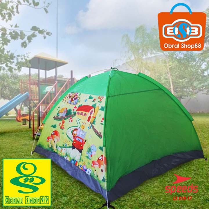 TENDA CAMPING BESAR BAGUS SPEEDS ORIGINAL LX018-17