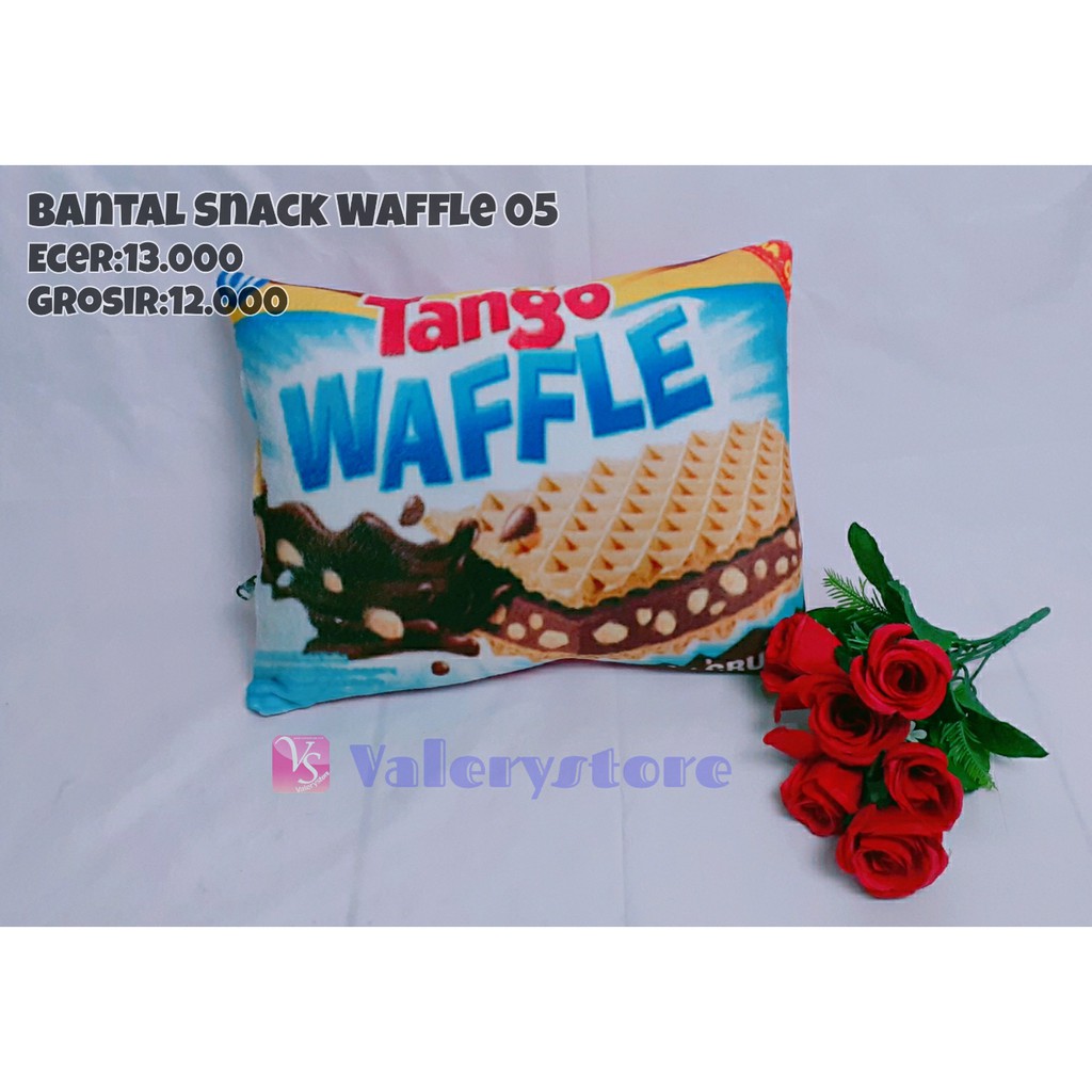Bantal Snack Waffle Uk 30x40 Yelvo