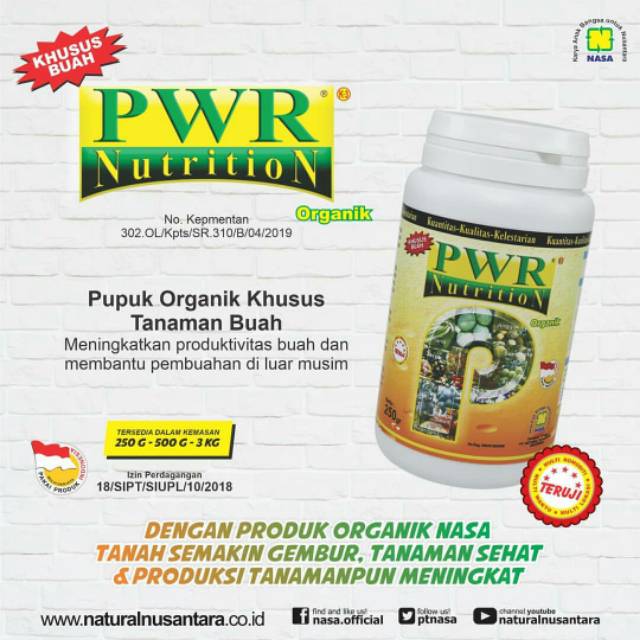 PWRK (Power nutrition nasa kecil)