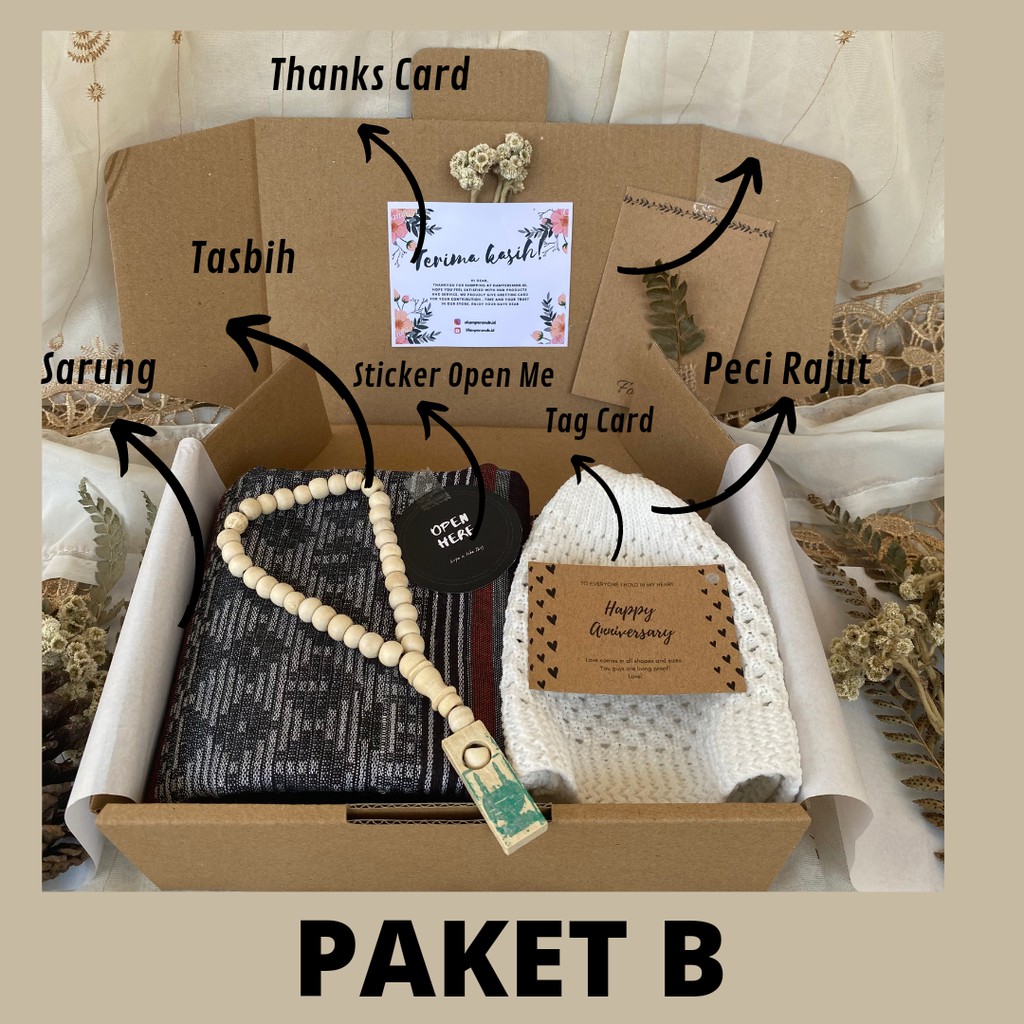 Jual New Hampers Peralatan Sholat Hampers Ibadah Kado Cowok