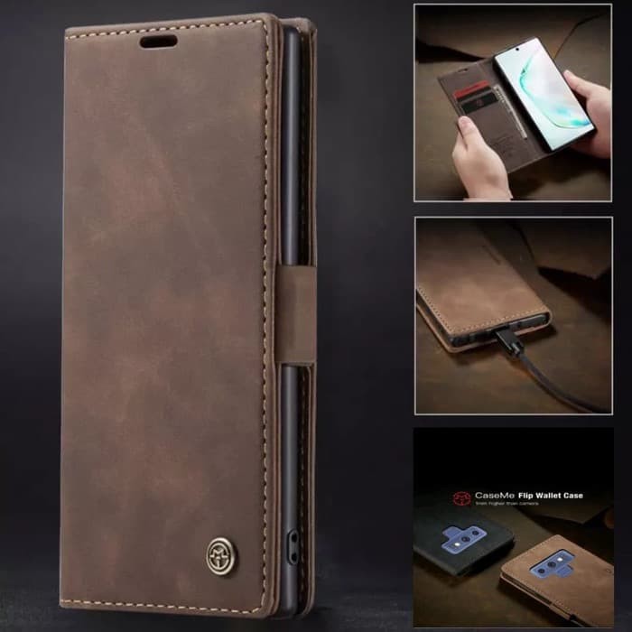 Samsung Galaxy Note 8 9 Original Leather Case Flip Cover Casing Flipcase Flipcover Kulit Asli