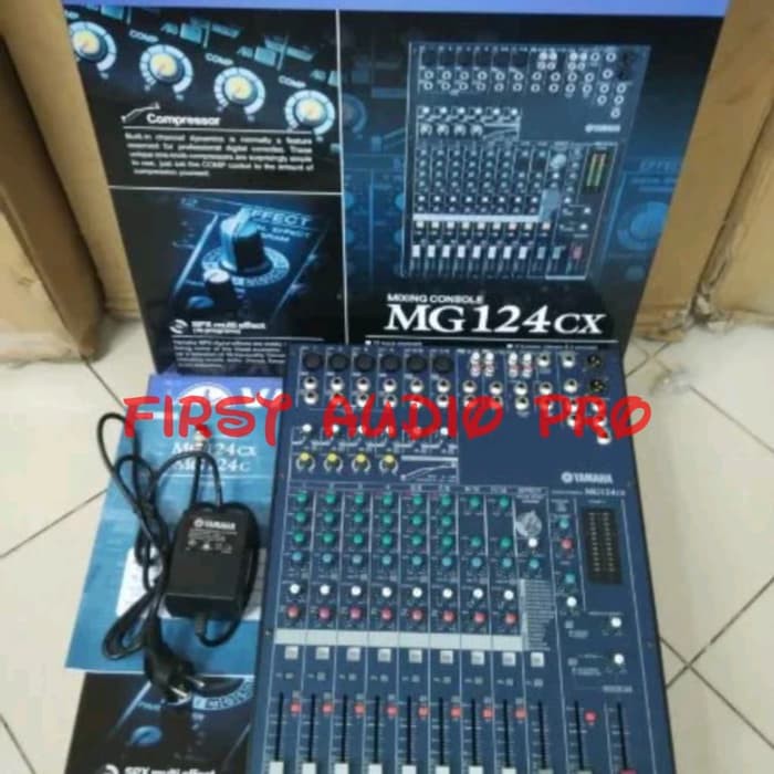 Mixer Yamaha MG 124CX ( 12 Chanel ) / MIXER YAMAHA MG 124 CX