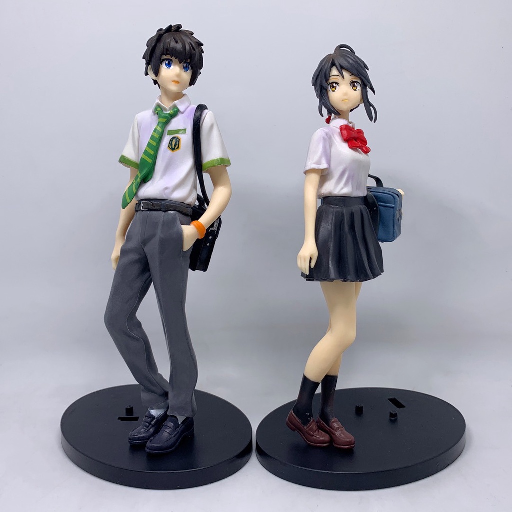 Kimi no Na wa Your Name Tachibana Taki &amp; Miyamizu Mitshuha Figure set