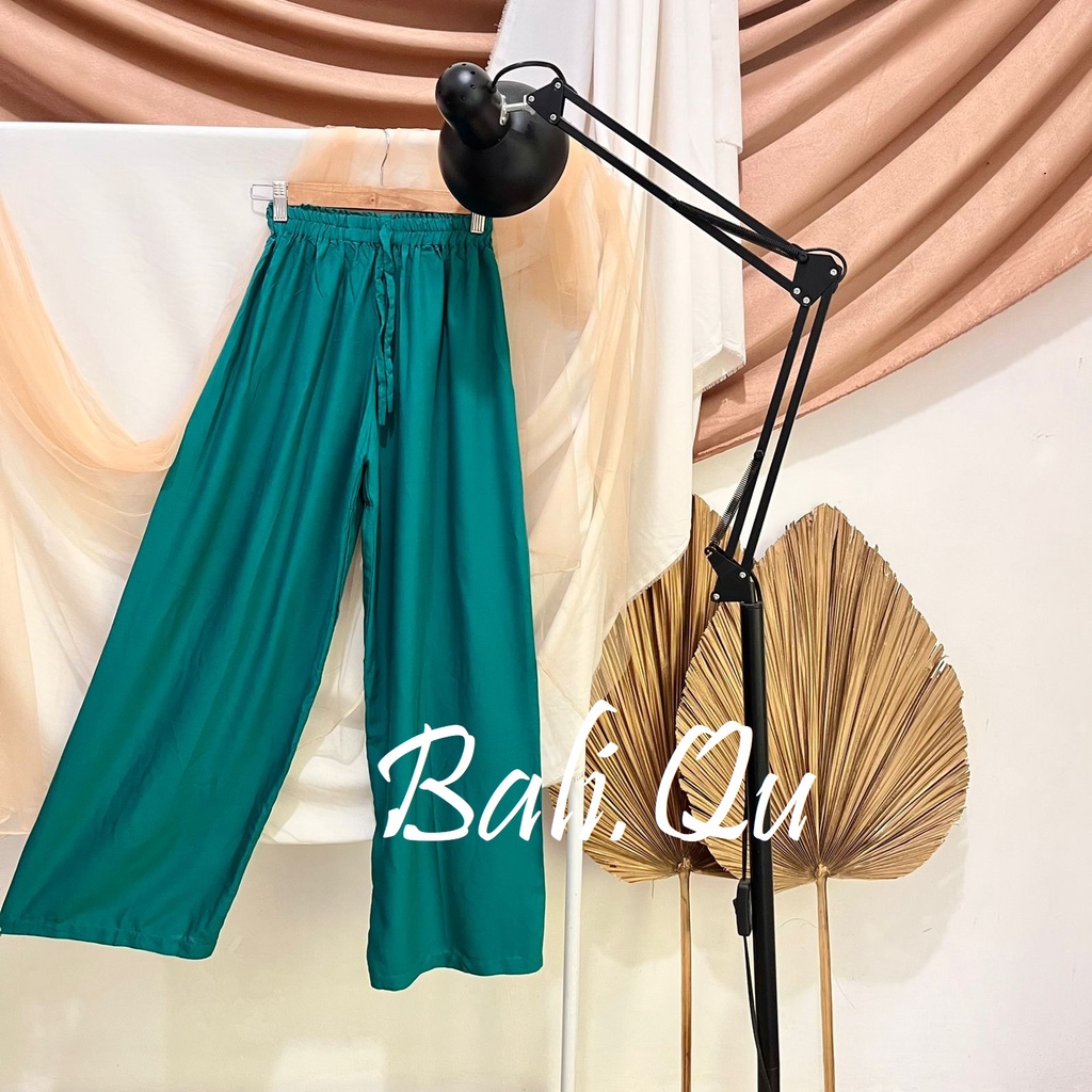 Basic Kulot Panjang Rayon Motif Bali-TOSCA