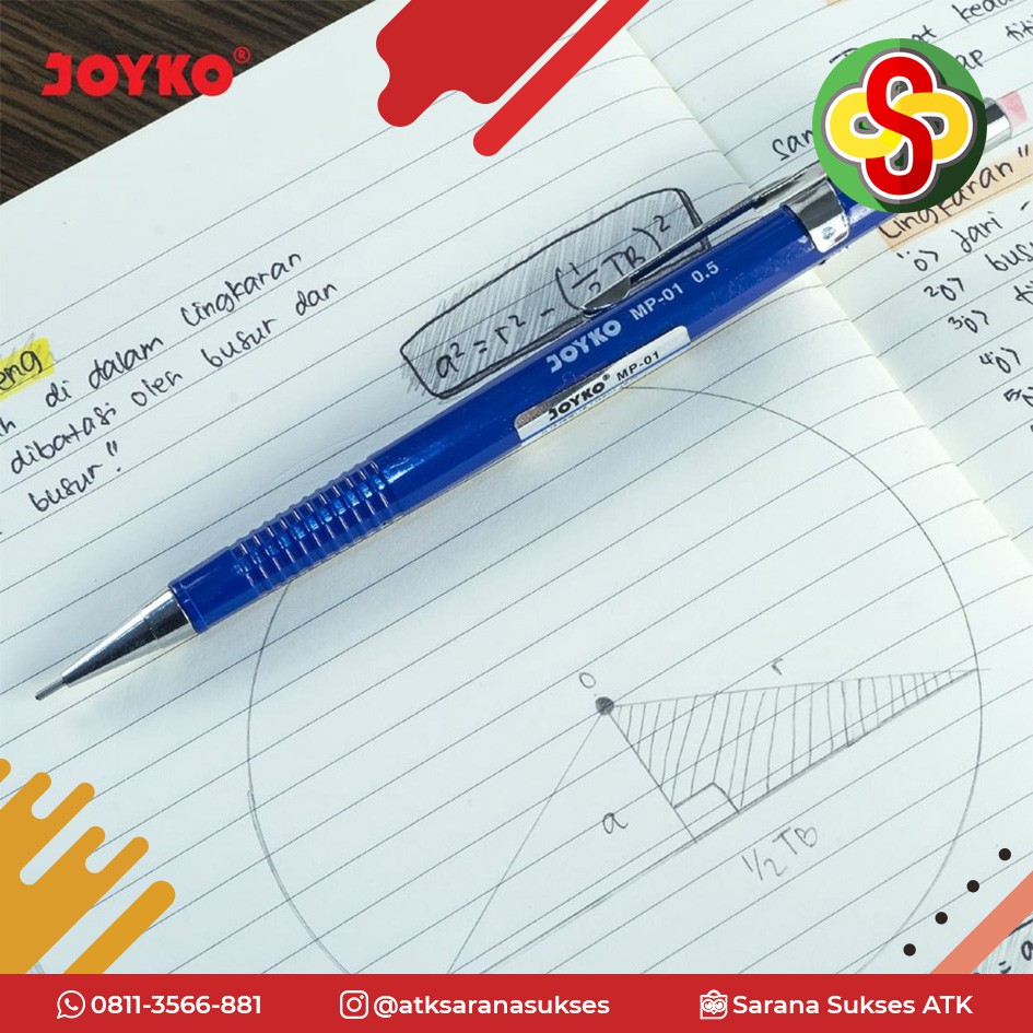 Pensil Mekanik / Mechanical Pencil Joyko MP-01