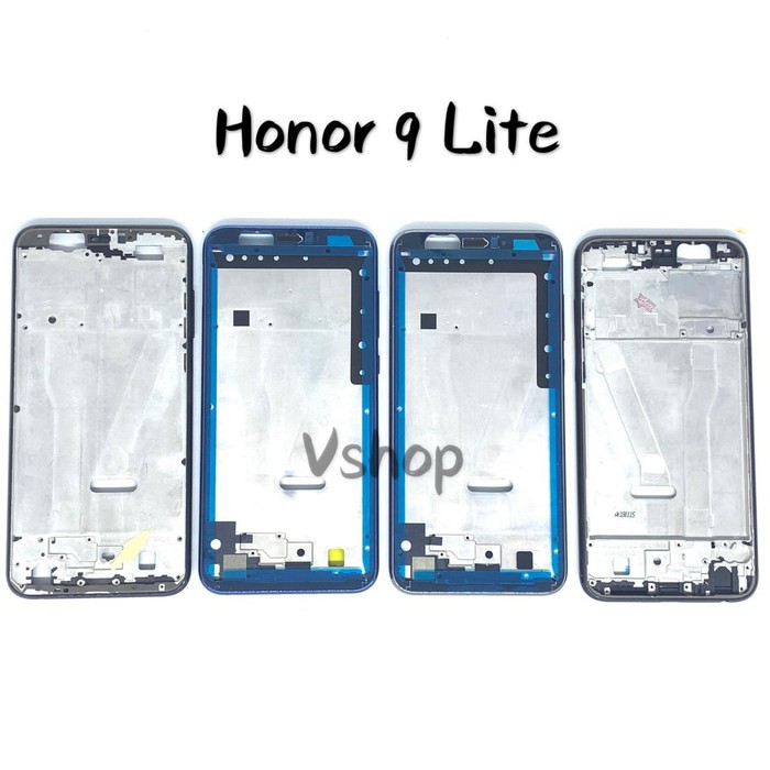 DUDUKAN FRAME TULANG TATAKAN LCD HUAWEI HONOR 9 LITE