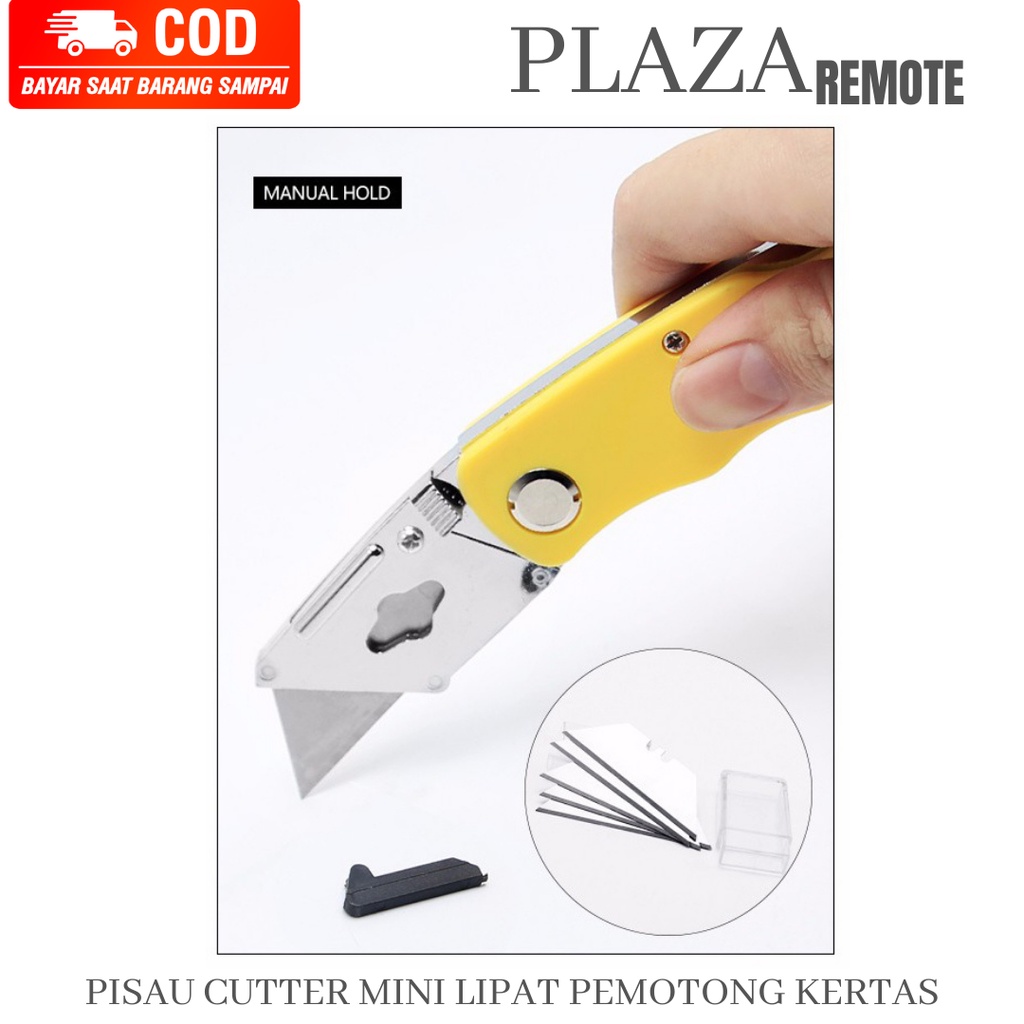 PISAU POTONG GYPSUM GRC VINYL VYNIL  FOLDING KNIFE Kertas Kardus PVC CUTTER