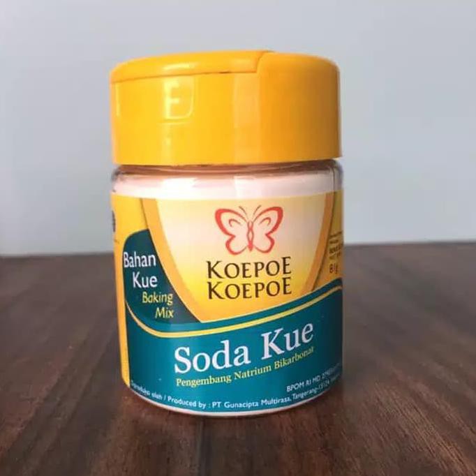 

Baking Soda / Soda kue Koepoe Koepoe (81gr) NEW Kode 224