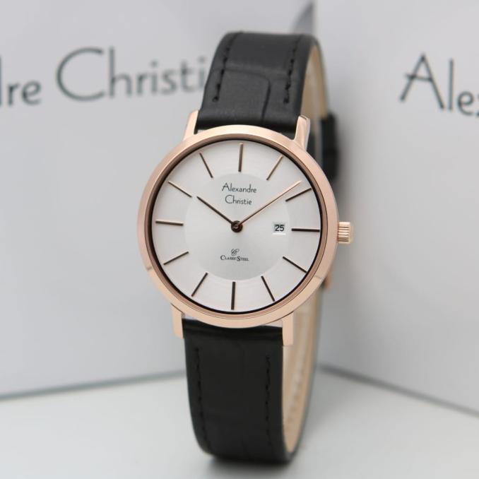 [ ORIGINAL ] Jam Tangan Wanita / Cewek Alexandre Christie 8599 AC 8599
