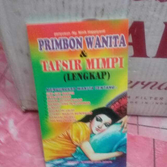 Jual Primbon Wanita Dan Tafsir Mimpi Indonesia Shopee Indonesia