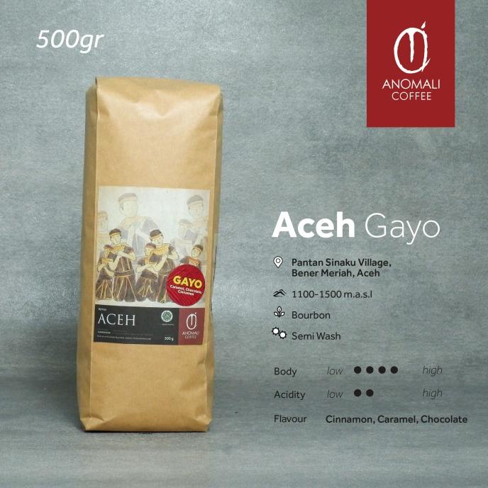 

[ COD ] Biji Kopi Aceh Gayo 500gr PROMO Kode 1326