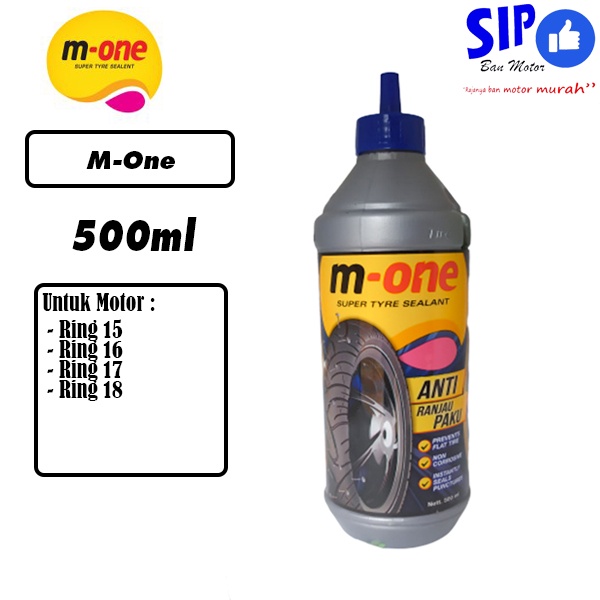 Cairan Anti Ban Bocor M-ONE 500 ml - Anti ranjau dan paku