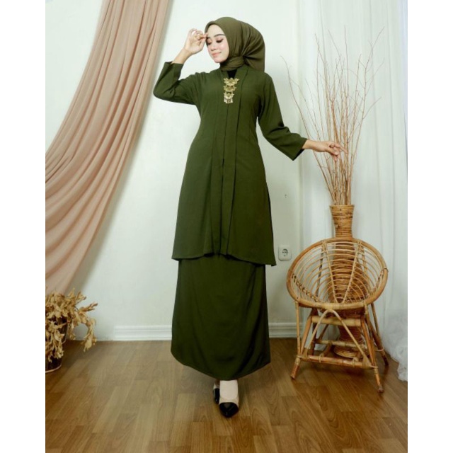 SET KURUNG MELAYU / SET TUNIK CINDAI / SET TUNIK BUSUI / SET KEBAYA / KEBAYA / BAJU TUNIK TERBARU / BAJU SET TUNIK