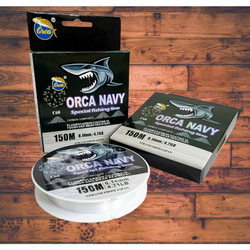 Senar Orca Navy 150M 0.06mm - 0.40mm