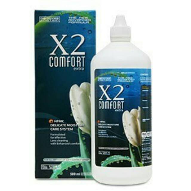 [ 500ml ] Cairan Softlens X2 500 ml / Air Pembersih Lensa X2