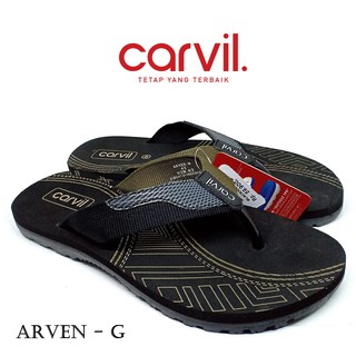  Sandal  Pria  Carvil  Ukuran  Besar 43 dan 44 Original Anti 