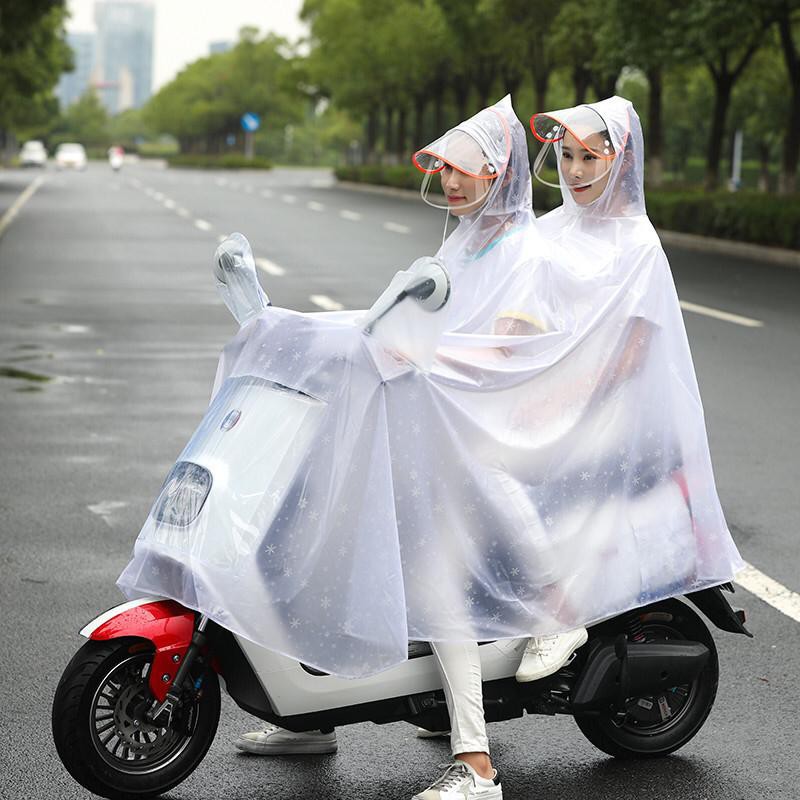 Jas Hujan Motor Berkualitas Full body dilengkapi penutup spion dan muka [ 2KEPALA]
