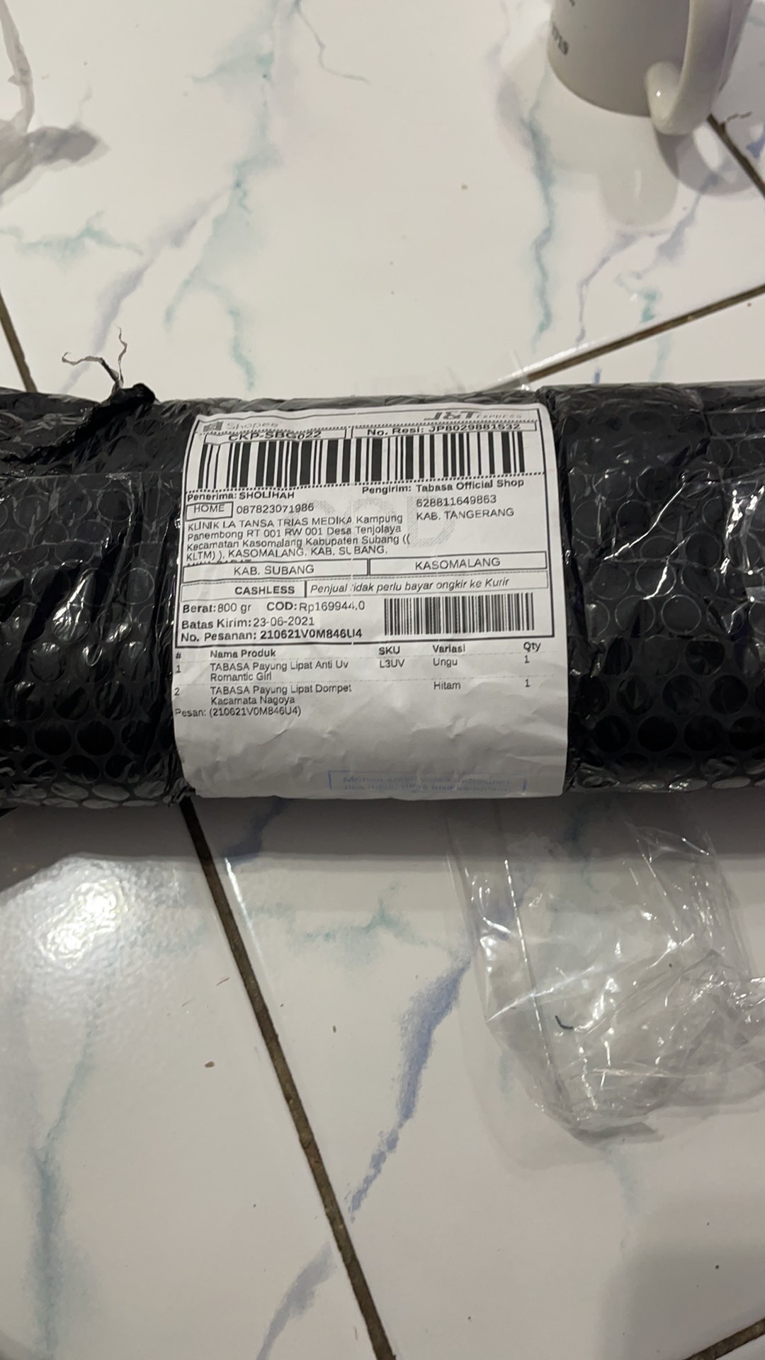 Tabasa Payung Lipat Dompet Kacamata Nagoya