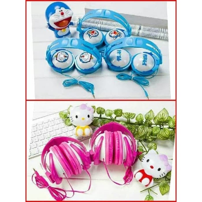 Handsfree Headset Bando Karakter Lucu