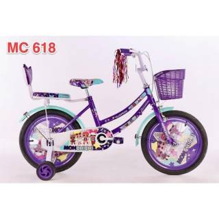 Sepeda Mini Anak Cewek Perempuan Merk Monchichi LOL ukuran Sepeda Mini Anak Cewek Perempuan Merk Monchichi LOL ukuran