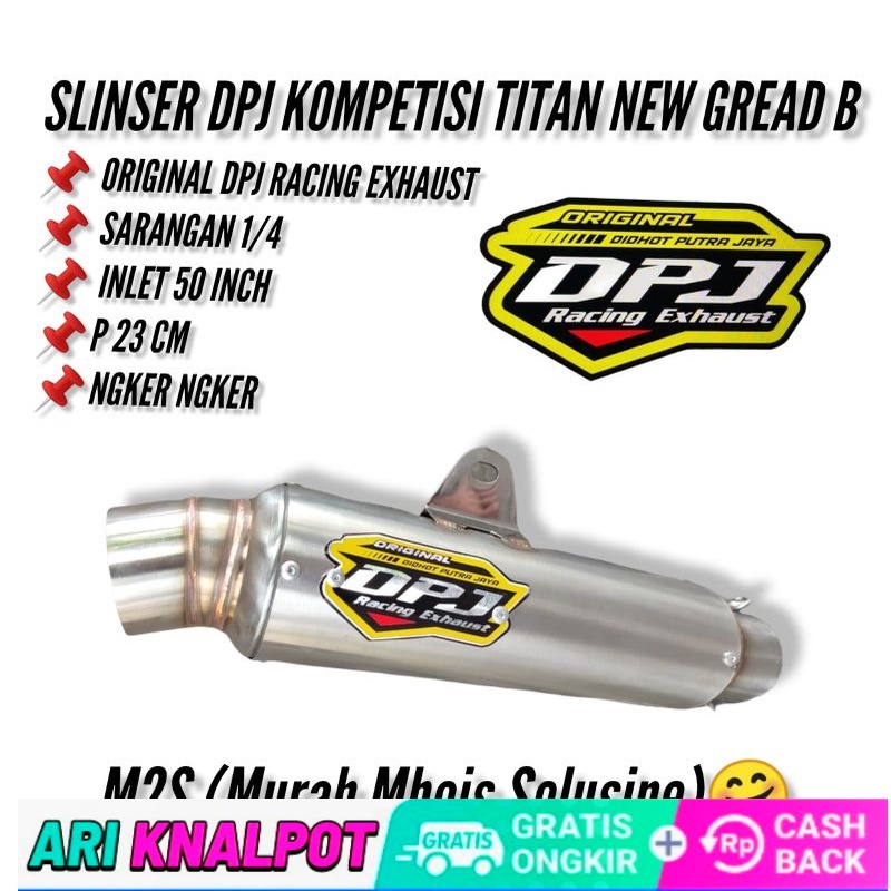 termurah Slincer DPJ original gread B kompetisi sarteng