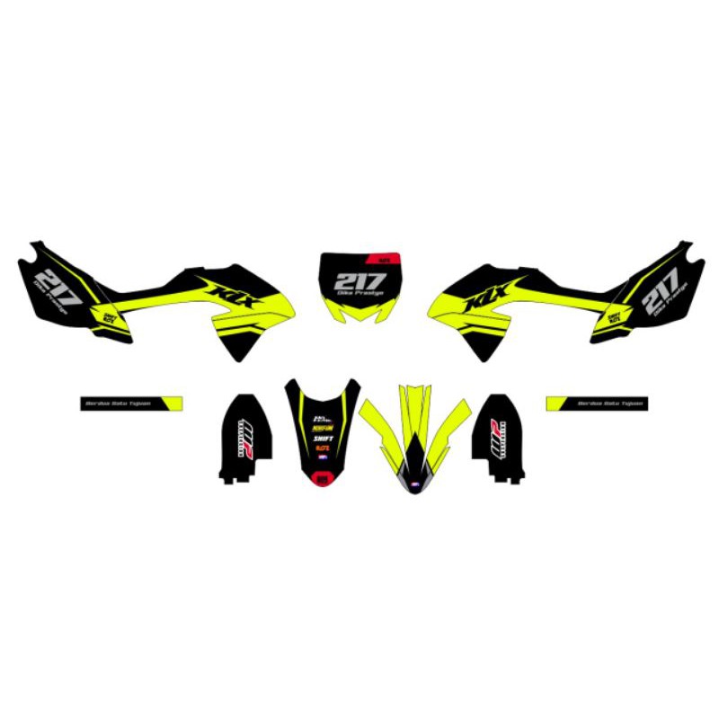 Dekal Sticker Decal motor Klx Bf.dtracker.klx 150s .gordon