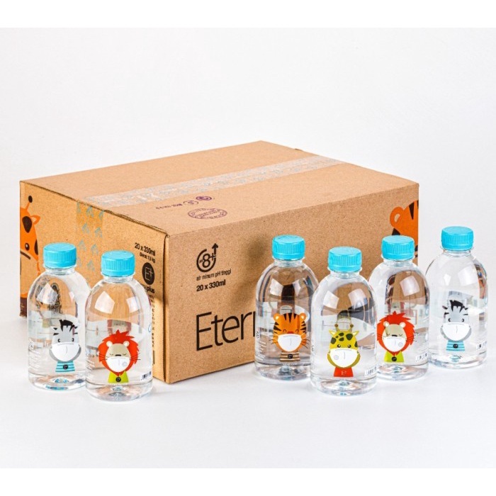 

(BISA COD) Air Mineral Eternal Plus (E+) 330ml. Water for the family - New Normal