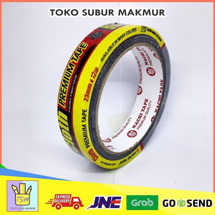 

[ECER] LAKBAN HITAM CLOTH 23MMX12M - NACHI TAPE