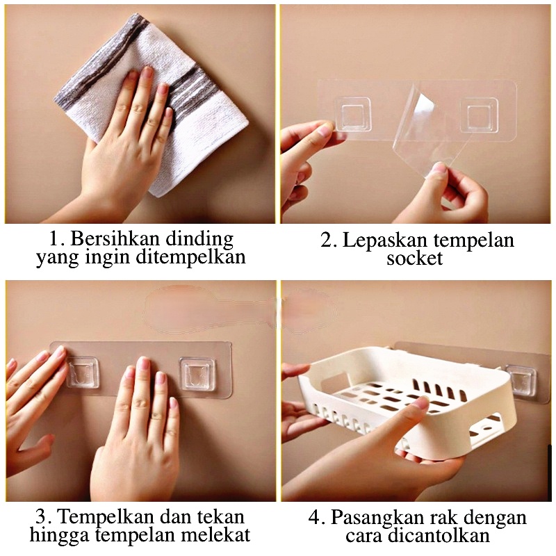 PROMO (BISA COD) RAK GANTUNG DAPUR / RAK BUMBU DAPUR MULTIFUNGSI SEGI / RAK DINDING PLASTIK / RAK TEMPEL DINDING / RAK GANTUNG SERBAGUNA / RAK KAMAR MANDI