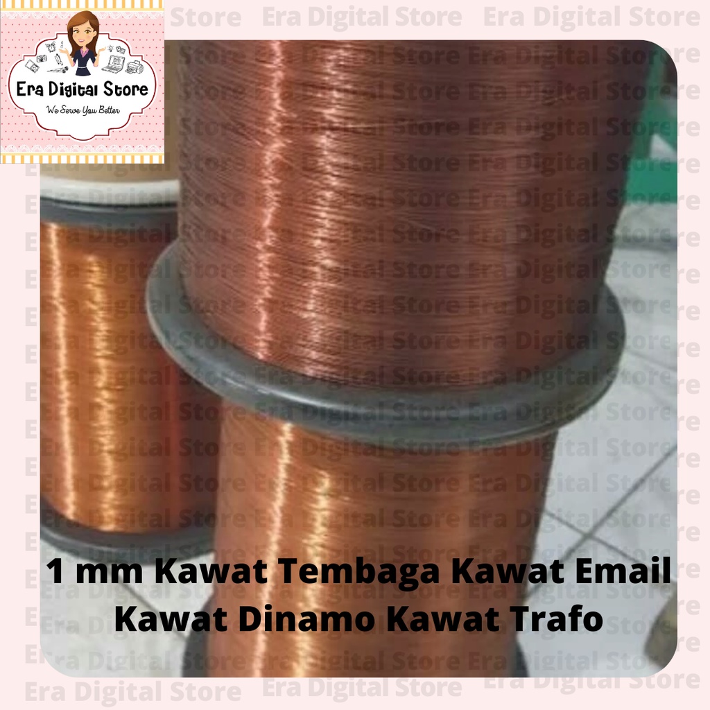 Kawat 1kg 1 mm 1mm Kawat Tembaga Kawat Email Kawat Dinamo Kawat Trafo Terbaik
