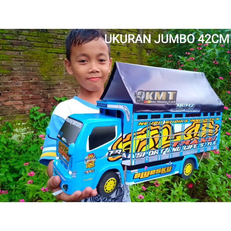 TRUK OLENG MINIATUR DETAIL JUMBO TERMURAH