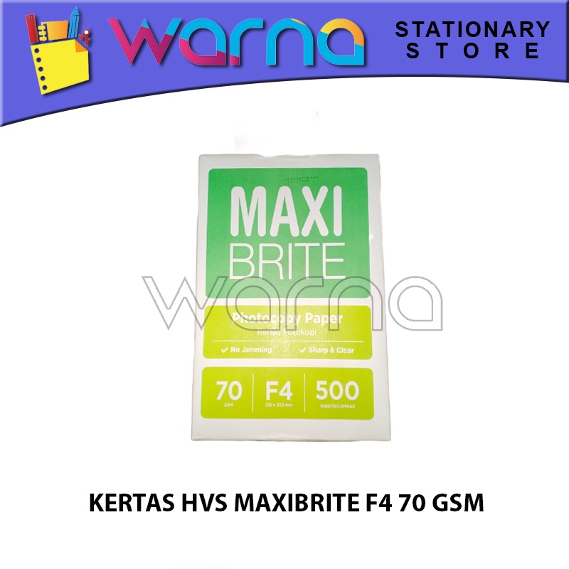 

KERTAS HVS MAXIBRITE 70 GSM
