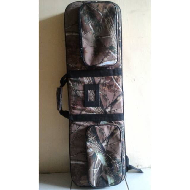 Tas Senapan Angin Bedil PCP BULLPUP Gejluk Ransel Camo Kotak