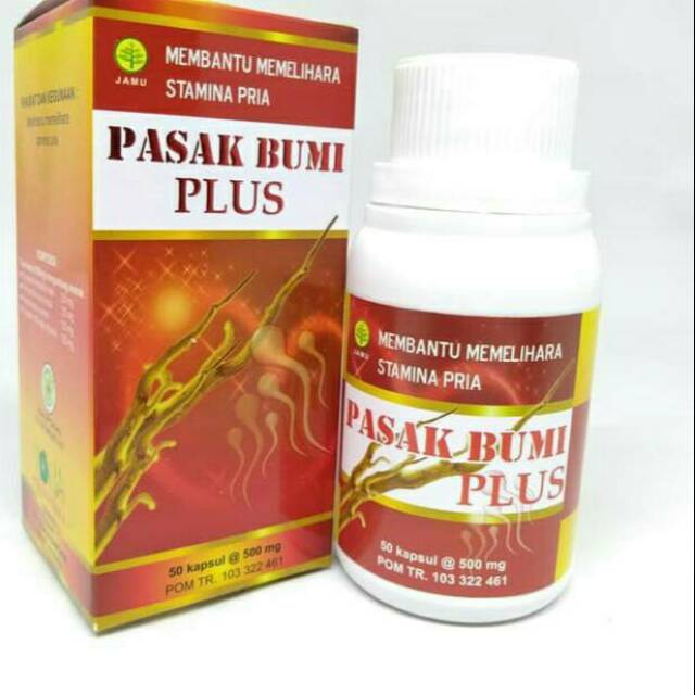 PASAK BUMI PLUS  Kapsul Herbal Pasak Bumi Toga Nusantara Isi 50 Kapsul