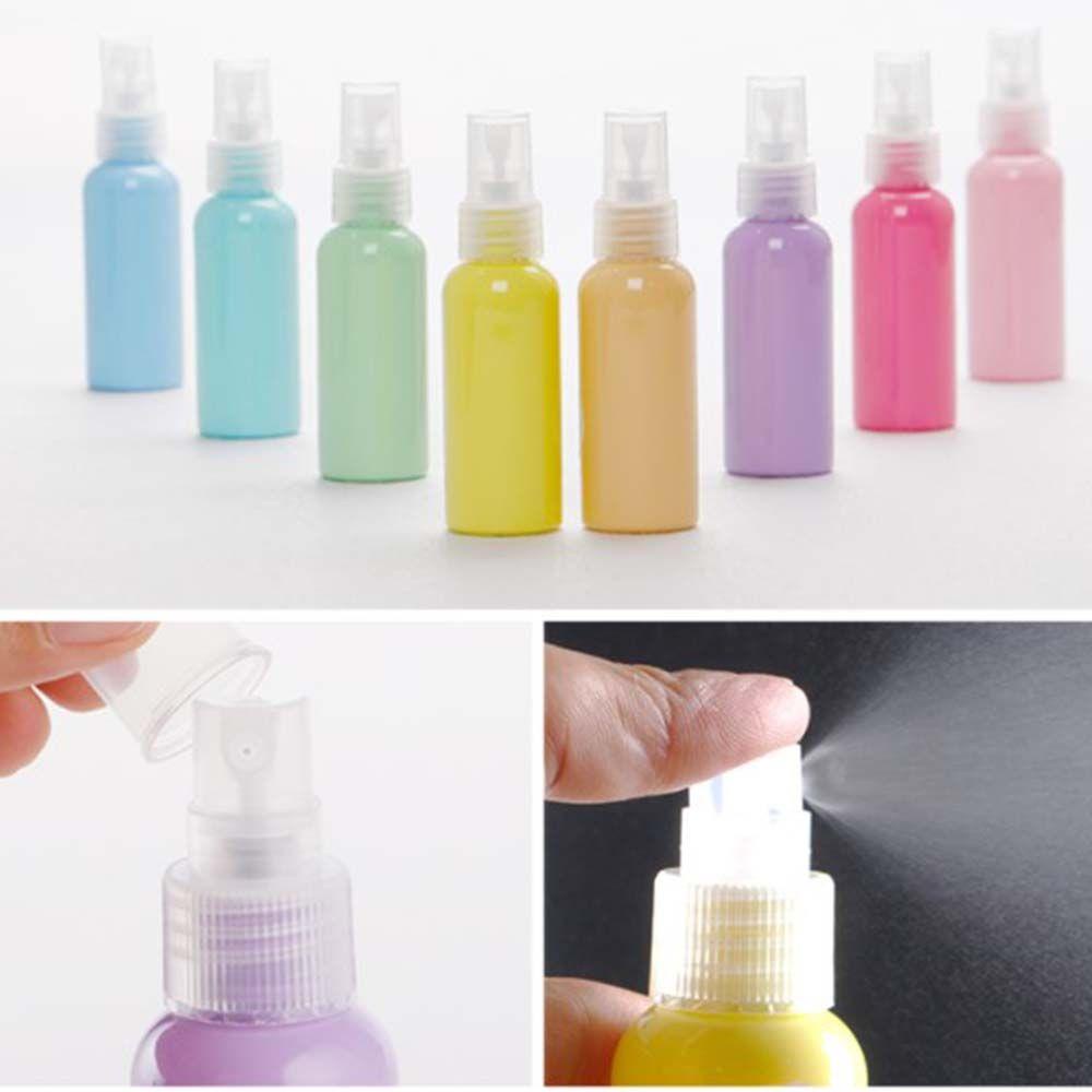 Agustinina Spray Bottle Portable Candy Color Lotion Shampoo Daily Life Botol Parfum