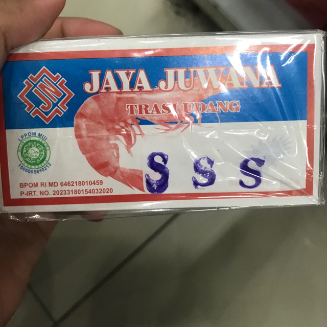 

Terasi juwana SSS (3S). (Trasi udang jaya juwana)