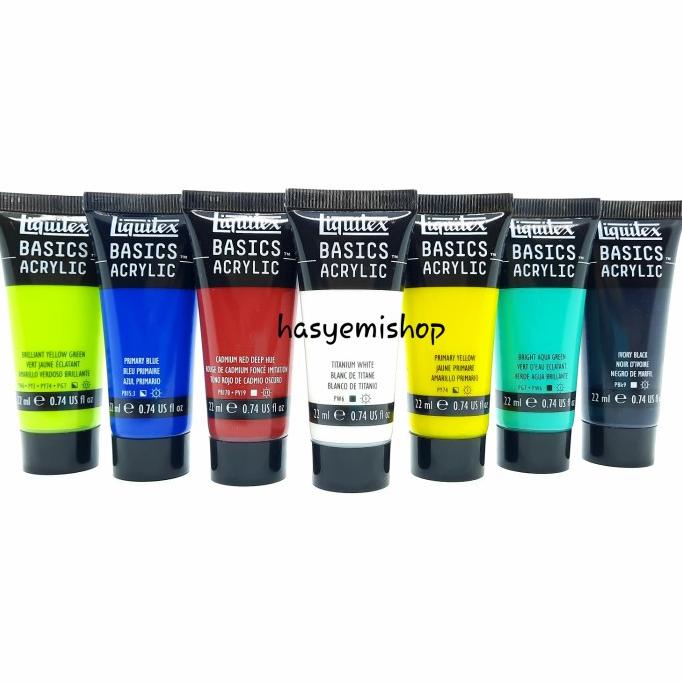 

BAYAR DITEMPAT Liquitex Basics Acrylic Colour 22 ml/CAT AKRILIK SET/CAT AKRILIK SET 24 WARNA/CAT AKRILIK PASTEL/CAT AIR/CAT AIR LUKIS SET/CAT AIR GIOTTO/KUAS LUKIS 1 SET/KUAS LUKIS KECIL/KUAS LUKIS LENGKAP/KANVAS LUKIS/KANVAS LUKIS SKETSA/KANVAS LUKIS