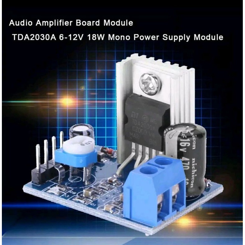 power class d TDA2030 mini amplifier