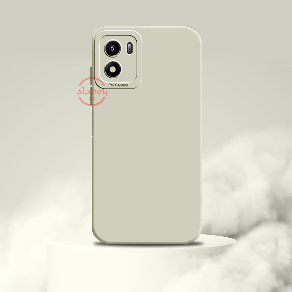 Case Vivo Y01 , Vivo Y15S 2022 Soft Case Liquid Silicone Pro Camera Premium Casing