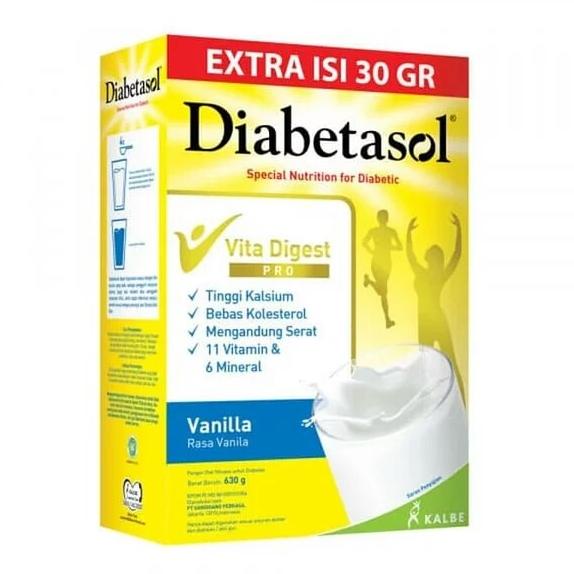 

[COD] Susu Diabetasol 630gr Vanila [COD]
