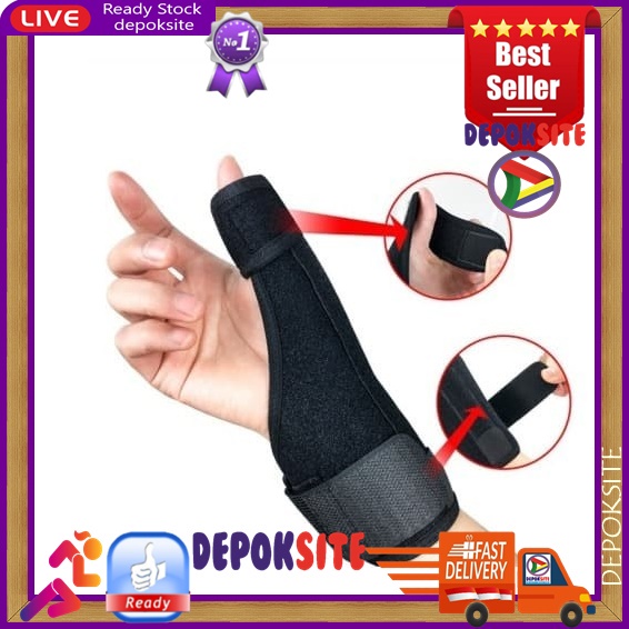 Thumb Splint Wrist Band De Quervain Support Finger Thumb Support  Protector Jempol Tangan