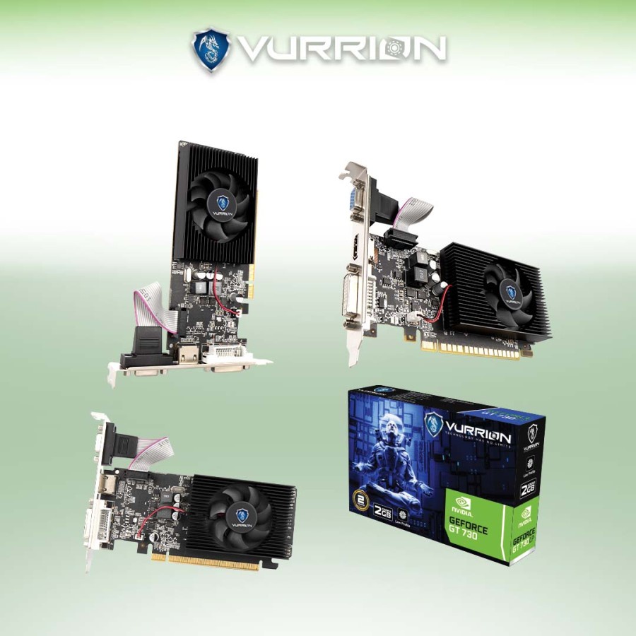 VGA NVIDIA VURRION GT 730 / GT730 LP 2GB DDR3 64-BIT